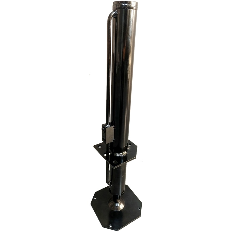 7K Hydraulic Round Tube Bolt On Jack RAM Trailer Products Strong